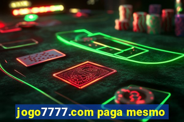 jogo7777.com paga mesmo